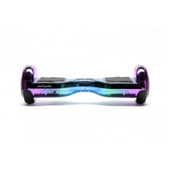Elektromos Hoverboard csomag Komfortos Üléssel, 6.5 colos, Regular Dakota PRO, Standard Hatótávolság, Fehér Szivacsos ülés, Smart Balance 3
