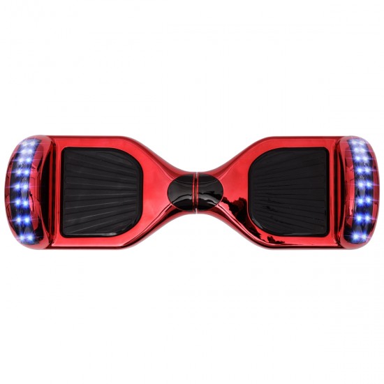 Elektromos Hoverboard csomag Komfortos Üléssel, 6.5 colos, Regular ElectroRed PRO, Nagy Hatótávolság, Fehér Szivacsos ülés, Smart Balance 5