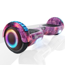 6.5 colos Hoverboard, Regular Galaxy Pink PRO, Standard Hatótávolság, Smart Balance