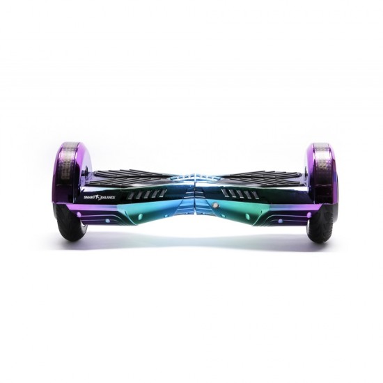 Elektromos Hoverboard csomag Komfortos Üléssel, 6.5 colos, Transformers Dakota PRO, Standard Hatótávolság, Fehér Szivacsos ülés, Smart Balance 3