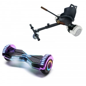 Transformers Dakota PRO standard hatótávolság 6.5 inch-es Hoverboard csomag, Hoverkart üléssel, gyermekeknek és feln?tteknek