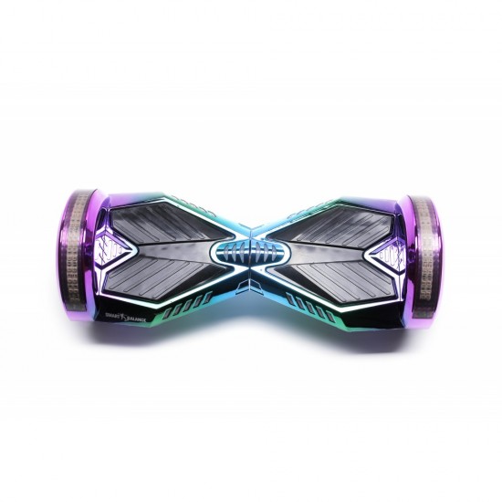 Elektromos Hoverboard csomag Komfortos Üléssel, 8 colos, Transformers Dakota PRO, Nagy Hatótávolság, Fehér Szivacsos ülés, Smart Balance 4
