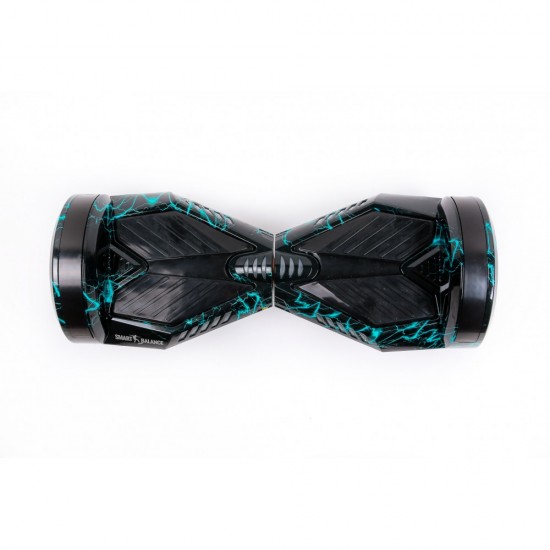 Elektromos Hoverboard csomag Komfortos Üléssel, 6.5 colos, Transformers Thunderstorm PRO, Nagy Hatótávolság, Fehér Szivacsos ülés, Smart Balance 4