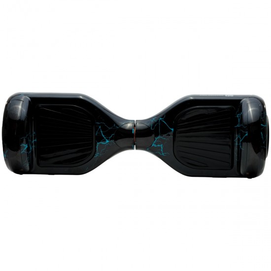 Elektromos Hoverboard csomag Komfortos Üléssel, 6.5 colos, Regular Thunderstorm Blue PRO, Standard Hatótávolság, Fehér Szivacsos ülés, Smart Balance 4