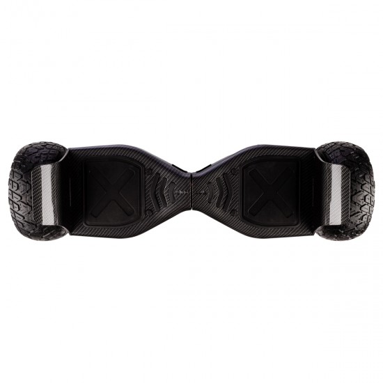 Elektromos Hoverboard csomag Komfortos Üléssel, 8.5 colos, Hummer Carbon PRO, Standard Hatótávolság, Fehér Szivacsos ülés, Smart Balance 4