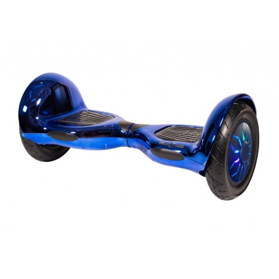 Elektromos Hoverboard GoKart Szett Lengéscsillapítókkal, 10 colos, Off-Road ElectroBlue PRO, Standard Hatótávolság, Piros HoverKart Lengéscsillapítókkal, Smart Balance 2