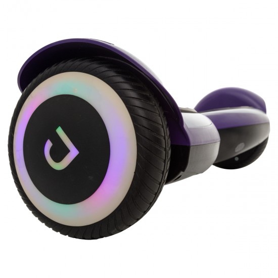 Elektromos Hoverboard GoKart Szett Lengéscsillapítókkal, 6.5 col, Jetson Prism Purple Plus, Piros HoverKart Lengéscsillapítókkal, Smart Balance 6