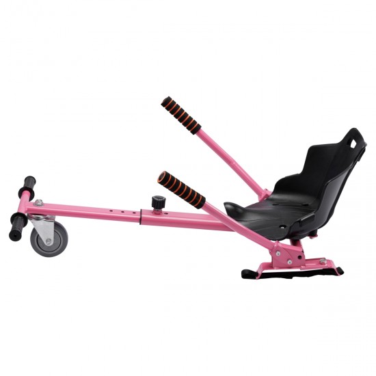 Elektromos Hoverboard Standard GoKart Szett, 6.5 colos, Regular ElectroPurple PRO, Nagy Hatótávolság, és Rózsaszín Hoverkart, Smart Balance 6
