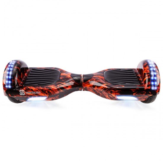 Elektromos Hoverboard csomag Komfortos Üléssel, 6.5 colos, Regular Flame PRO, Standard Hatótávolság, Fehér Szivacsos ülés, Smart Balance 5