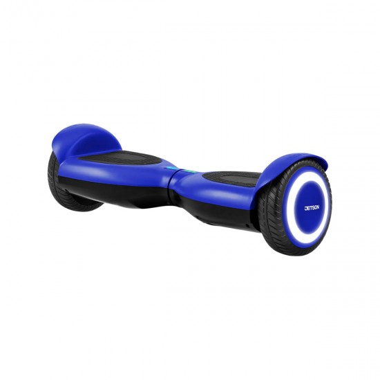 Elektromos Hoverboard Csomag Komfortos Üléssel, 6.5 col, Jetson Prism Blue, Fekete Szivacsos ülés, Smart Balance 2