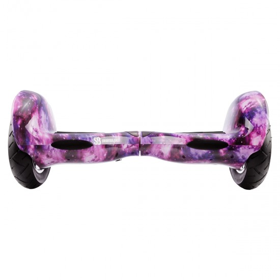Elektromos Hoverboard csomag Komfortos Üléssel, 10 colos, Off-Road Galaxy PRO, Standard Hatótávolság, Fekete Szivacsos ülés, Smart Balance 3