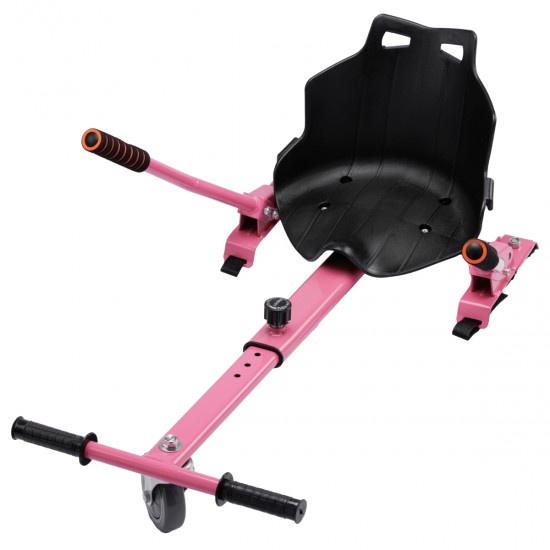 Elektromos Hoverboard Standard GoKart Szett, 10 colos, Off-Road HipHop Orange PRO, Standard Hatótávolság, és Rózsaszín Hoverkart, Smart Balance 4