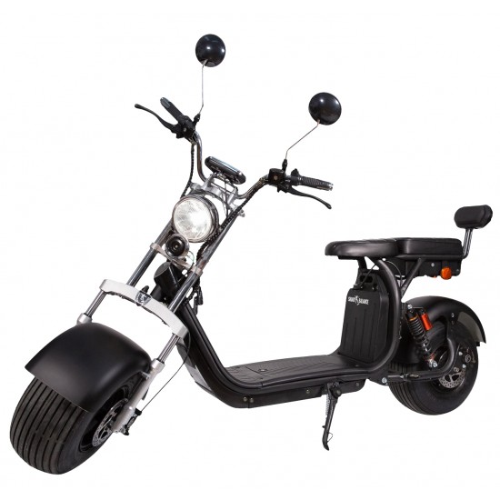 Chopper SB50 Extended Range Smart Balance, 2000W, 20AH, 25km-h, 120km Hatótávolság, Fekete