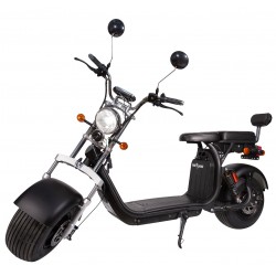 Elektromos Robogó Prémium SB50 Urban License, 2000W, 20 AH, 45 km-h, 60 km Hatótávolság, Fekete, Smart Balance