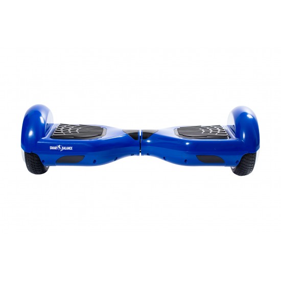 Regular Blue PowerBoard Hoverboard Szett Kék Dupla Felfüggesztésű HoverKart Üléssel - 6.5” Kerekek, Bluetooth Hangszórók, LED Fények, Önegyensúlyozás, 15km hatótávolság, 700W teljesítmény, 4Ah Samsung cellás akkumulátor, Smart Balance 4