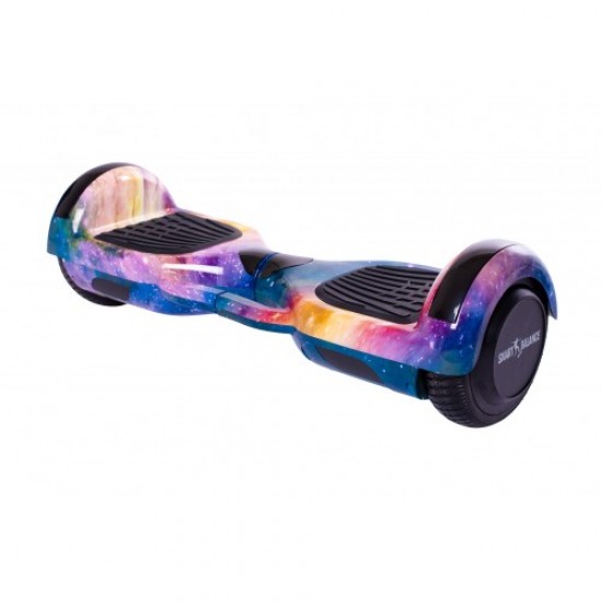 Regular Galaxy Orange fogantyúval Hoverboard Szett Ergonomikus HoverKart Üléssel - 6.5” Kerekek, Bluetooth Hangszórók, LED Fények, Önegyensúlyozás, 15km hatótávolság, 700W teljesítmény, 4Ah Samsung cellás akkumulátor, Smart Balance 6