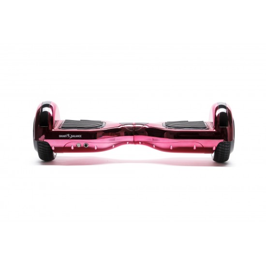 Elektromos Hoverboard GoKart Szett Lengéscsillapítókkal, 6.5 colos, Regular ElectroPink, Nagy Hatótávolság, Fekete HoverKart Lengéscsillapítókkal, Smart Balance 3