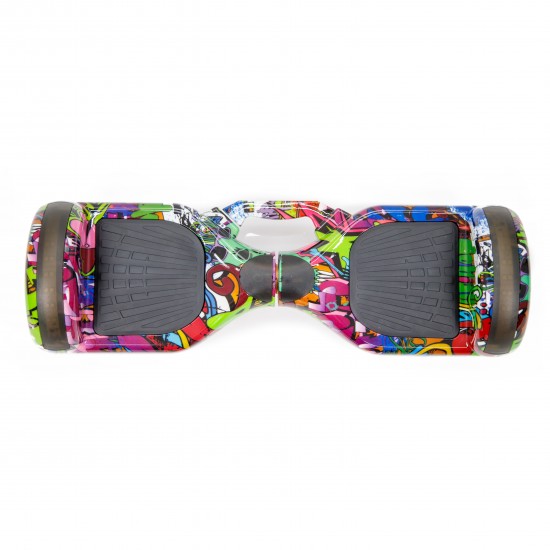 Regular Multicolor fogantyúval Hoverboard Szett Ergonomikus HoverKart Üléssel - 6.5” Kerekek, Bluetooth Hangszórók, LED Fények, Önegyensúlyozás, 15km hatótávolság, 700W teljesítmény, 4Ah Samsung cellás akkumulátor, Smart Balance 5