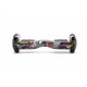 Regular Multicolor Hoverboard Szett Rózsaszín Dupla Felfüggesztésű HoverKart Üléssel - 6.5” Kerekek, Bluetooth Hangszórók, LED Fények, Önegyensúlyozás, 15km hatótávolság, 700W teljesítmény, 4Ah Samsung cellás akkumulátor, Smart Balance 4
