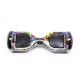 Regular Multicolor Hoverboard Szett Rózsaszín Dupla Felfüggesztésű HoverKart Üléssel - 6.5” Kerekek, Bluetooth Hangszórók, LED Fények, Önegyensúlyozás, 15km hatótávolság, 700W teljesítmény, 4Ah Samsung cellás akkumulátor, Smart Balance 5