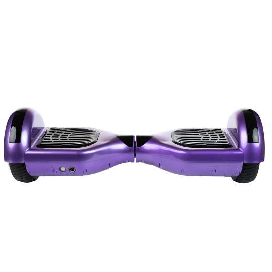 Regular Purple Hoverboard - 6.5” Kerekek, Bluetooth Hangszórók, LED Fények, Önegyensúlyozás, 15km hatótávolság, 700W teljesítmény, 4Ah Samsung cellás akkumulátor, Smart Balance 9