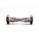 Transformers SkullColor Hoverboard Szett Kék Dupla Felfüggesztésű HoverKart Üléssel - 6.5” Kerekek, Bluetooth Hangszórók, LED Fények, Önegyensúlyozás, 15km hatótávolság, 700W teljesítmény, 4Ah Samsung cellás akkumulátor, Smart Balance 3