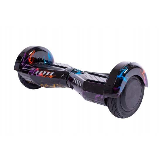 8 colos Hoverboard, Transformers Thunderstorm Blue, Nagy Hatótávolság, Smart Balance 4