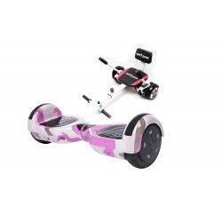 Hoverboard Regular Camouflage Pink fogantyúval +  Hoverseat szivaccsal