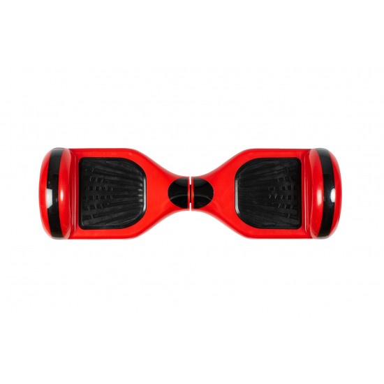 Elektromos Hoverboard GoKart Szett Lengéscsillapítókkal, 6.5 colos, Regular Red PRO, Standard Hatótávolság, Fekete HoverKart Lengéscsillapítókkal, Smart Balance 4