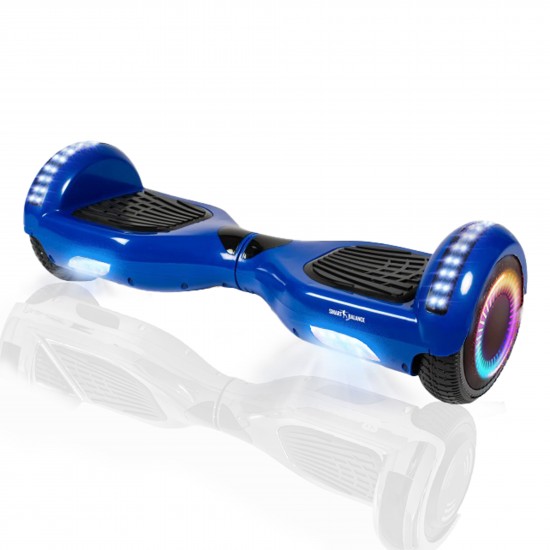 Elektromos Hoverboard Standard GoKart Szett, 6.5 colos, Regular Blue PRO, Nagy Hatótávolság, és Fekete Hoverkart, Smart Balance 2