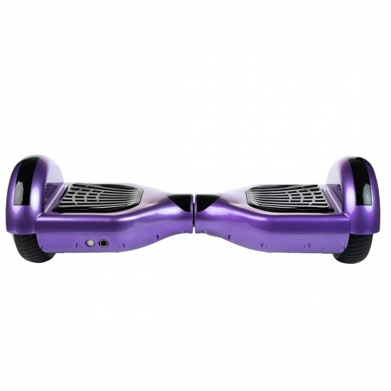 Elektromos Hoverboard Standard GoKart Szett, 6.5 colos, Regular Purple PRO, Nagy Hatótávolság, és Fehér Hoverkart, Smart Balance 3