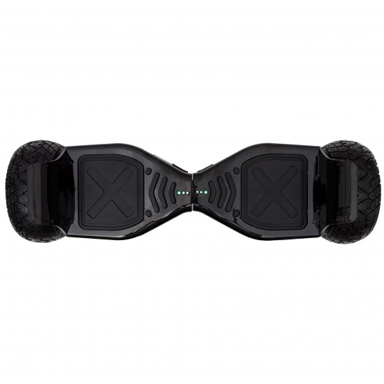 Elektromos Hoverboard GoKart Szett Lengéscsillapítókkal, 8.5 colos, Hummer Black PRO, Standard Hatótávolság, Piros HoverKart Lengéscsillapítókkal, Smart Balance 4
