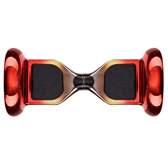 Elektromos Hoverboard GoKart Szett Lengéscsillapítókkal, 10 colos, Off-Road Sunset, Standard Hatótávolság, Piros HoverKart Lengéscsillapítókkal, Smart Balance 4
