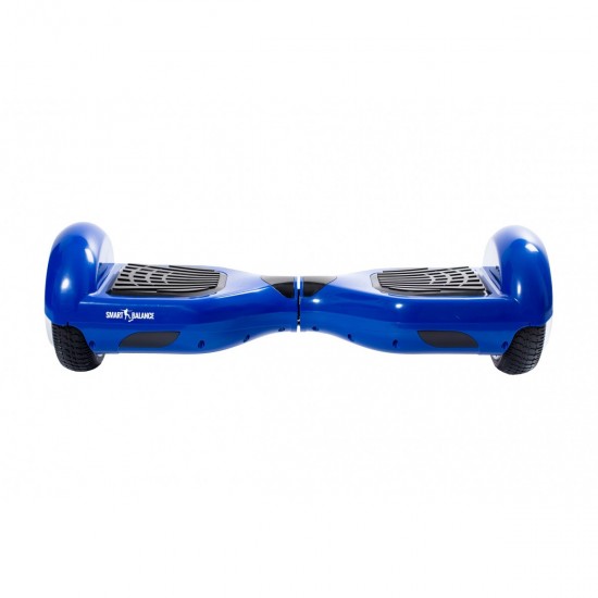 Elektromos Hoverboard csomag Komfortos Üléssel, 6.5 colos, Regular Blue PowerBoard PRO, Standard Hatótávolság, Fekete Szivacsos ülés, Smart Balance 3