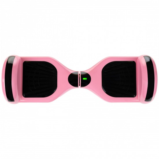 Elektromos Hoverboard csomag Komfortos Üléssel, 6.5 colos, Regular Pink PRO, Standard Hatótávolság, Fekete Szivacsos ülés, Smart Balance 4