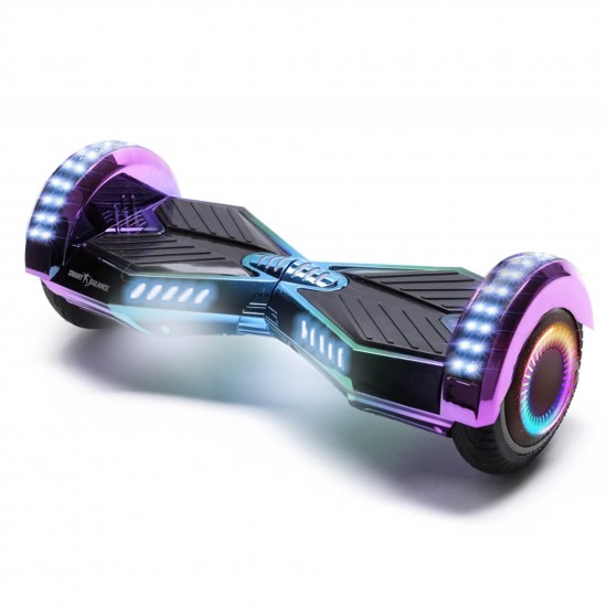 Elektromos Hoverboard GoKart Szett Lengéscsillapítókkal, 6.5 colos, Transformers Dakota PRO, Nagy Hatótávolság, Piros HoverKart Lengéscsillapítókkal, Smart Balance 2