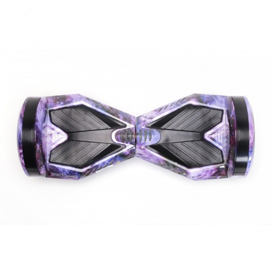 Elektromos Hoverboard Standard GoKart Szett, 8 colos, Transformers Galaxy PRO, Nagy Hatótávolság, és Fehér Hoverkart, Smart Balance 4