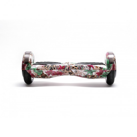 Elektromos Hoverboard csomag Komfortos Üléssel, 6.5 colos, Transformers SkullColor PRO, Standard Hatótávolság, Fekete Szivacsos ülés, Smart Balance 3