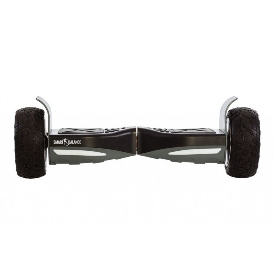 Elektromos Hoverboard csomag Komfortos Üléssel, 8.5 colos, Hummer Black PRO, Standard Hatótávolság, Fekete Szivacsos ülés, Smart Balance 3