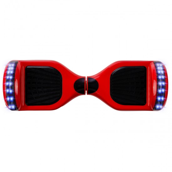 Elektromos Hoverboard GoKart Szett Lengéscsillapítókkal, 6.5 colos, Regular Red Junior, Standard Hatótávolság, Fekete HoverKart Lengéscsillapítókkal, Smart Balance 5
