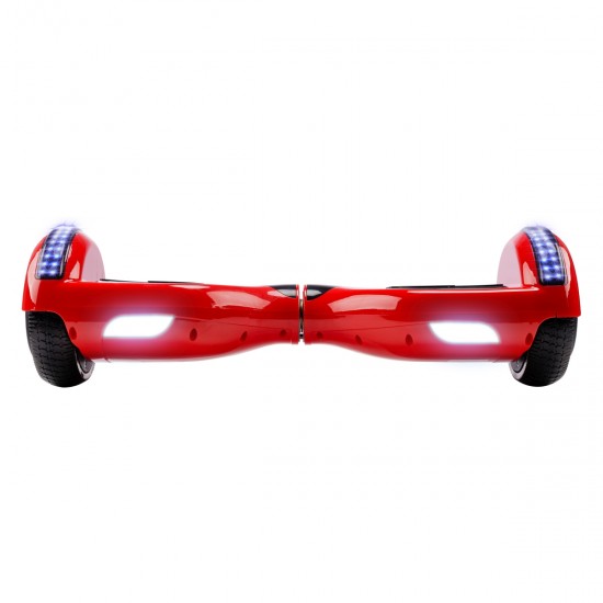 Elektromos Hoverboard GoKart Szett Lengéscsillapítókkal, 6.5 colos, Regular Red Junior, Standard Hatótávolság, Fekete HoverKart Lengéscsillapítókkal, Smart Balance 6