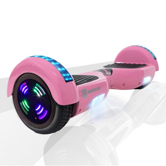 Elektromos Hoverboard Standard GoKart Szett, 6.5 colos, Regular Pink Junior, Standard Hatótávolság, és Narancs Hoverkart, Smart Balance 2