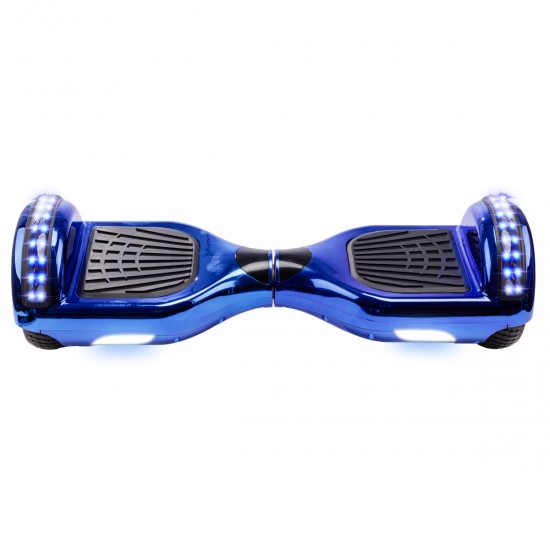 Elektromos Hoverboard Standard GoKart Szett, 6.5 colos, Regular ElectroBlue Junior, Standard Hatótávolság, és Piros Hoverkart, Smart Balance 4