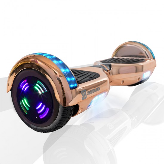Elektromos Hoverboard csomag Komfortos Üléssel, 6.5 colos, Regular Iron Junior, Standard Hatótávolság, Fekete Szivacsos ülés, Smart Balance 2