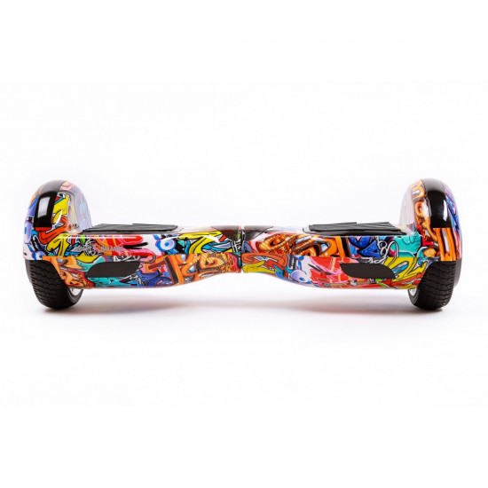 Elektromos Hoverboard Standard GoKart Szett, 6.5 colos, Regular HipHop Orange Junior, Standard Hatótávolság, és Narancs Hoverkart, Smart Balance 3
