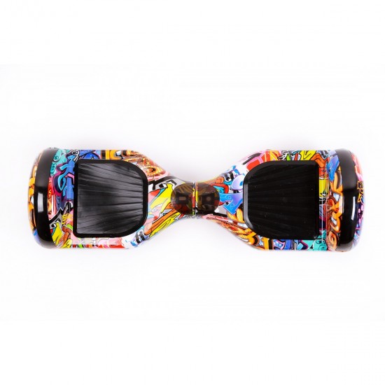 Elektromos Hoverboard Standard GoKart Szett, 6.5 colos, Regular HipHop Orange Junior, Standard Hatótávolság, és Narancs Hoverkart, Smart Balance 4