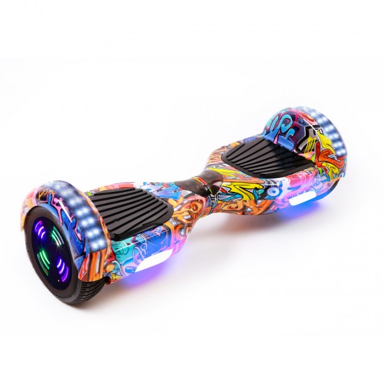 Elektromos Hoverboard Standard GoKart Szett, 6.5 colos, Regular HipHop Orange Junior, Standard Hatótávolság, és Narancs Hoverkart, Smart Balance 2
