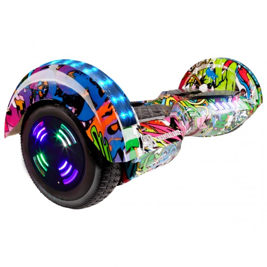 6.5 colos Hoverboard, Transformers Multicolor Junior, Standard Hatótávolság, Smart Balance