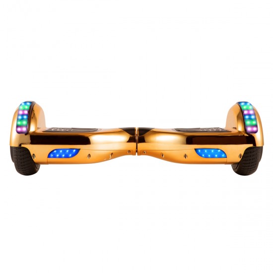 Elektromos Hoverboard GoKart Szett Lengéscsillapítókkal, 6.5 colos, Regular ElectroIron Junior, Standard Hatótávolság, Kék HoverKart Lengéscsillapítókkal, Smart Balance 3