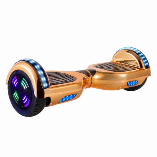 Elektromos Hoverboard GoKart Szett Lengéscsillapítókkal, 6.5 colos, Regular ElectroIron Junior, Standard Hatótávolság, Kék HoverKart Lengéscsillapítókkal, Smart Balance 5